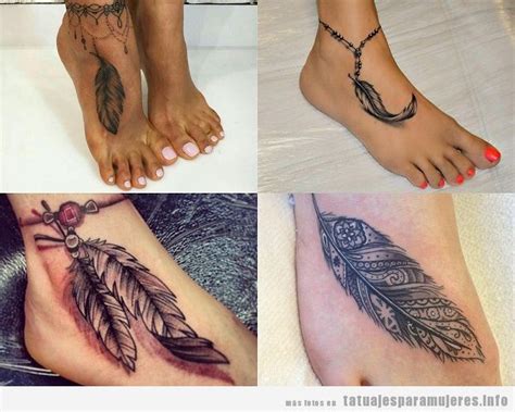 Tatuajes para mujeres en el pie: + 45 diseños para llevar los pies ...